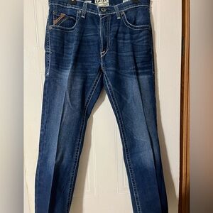 Ariat M5 Straight Fit Straight Leg Men’s size 34x30 Dark Wash Jeans